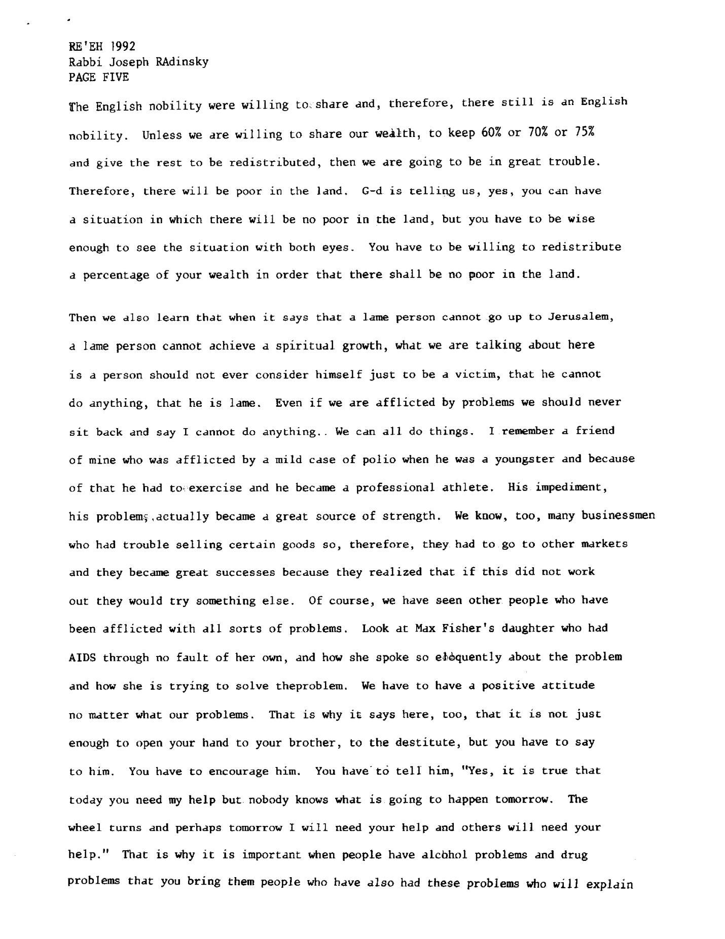re'eh 1992