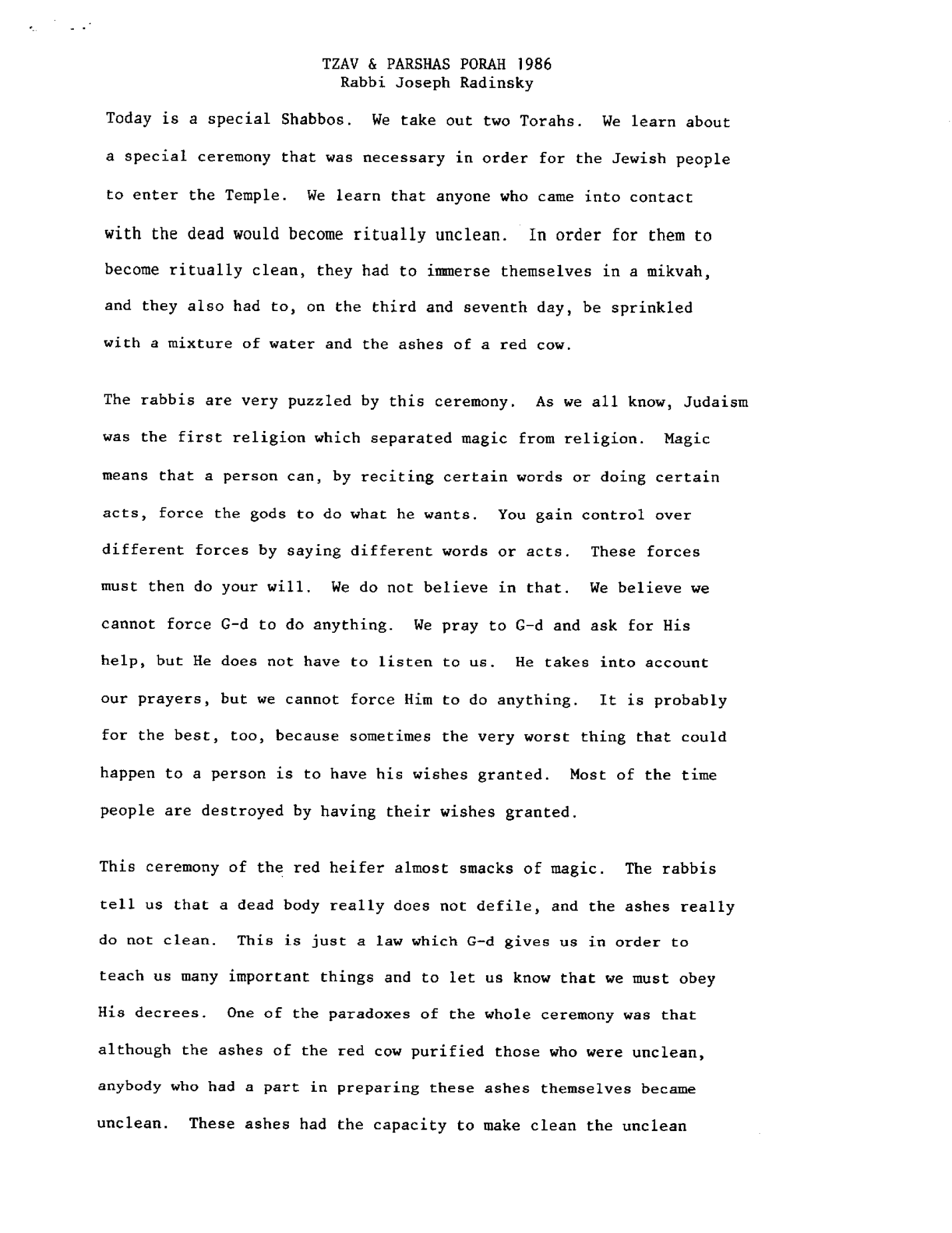 tzav 1986